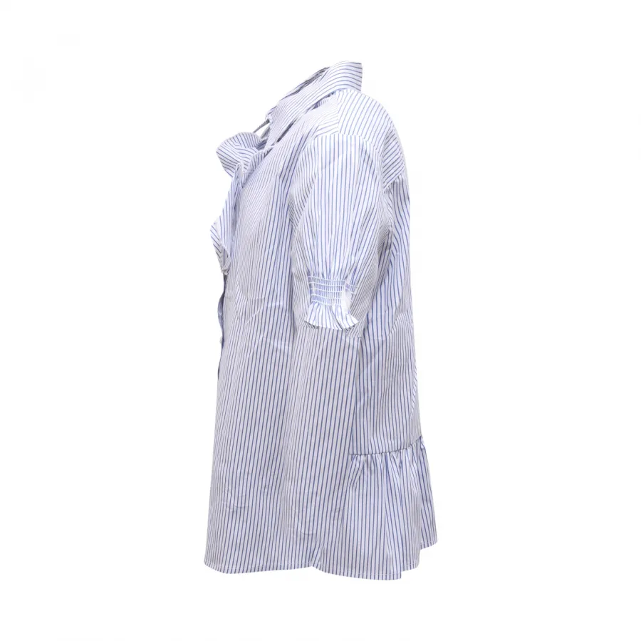 5496AP camicia RIGHE  bimba TWIN-SET kid shirt ROUGES