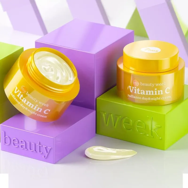 7DAYS COD 193135- CREMA VISO ALLA VITAMINA C CON VITAMINA E E MIX DI FRUTTI TROPICALI | IDRATANTE ANTI-AGE PER LA PELLE DEL VISO