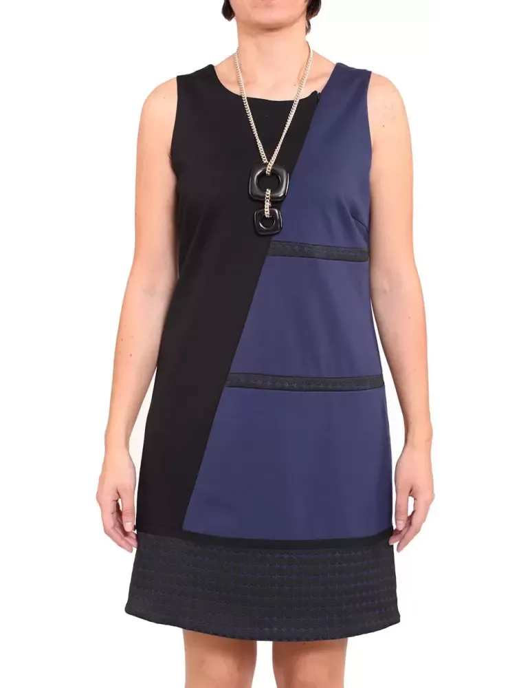 Abito blu e nero Shape