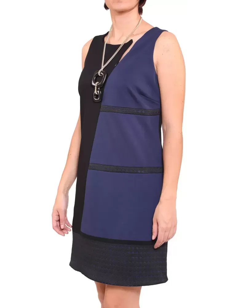 Abito blu e nero Shape