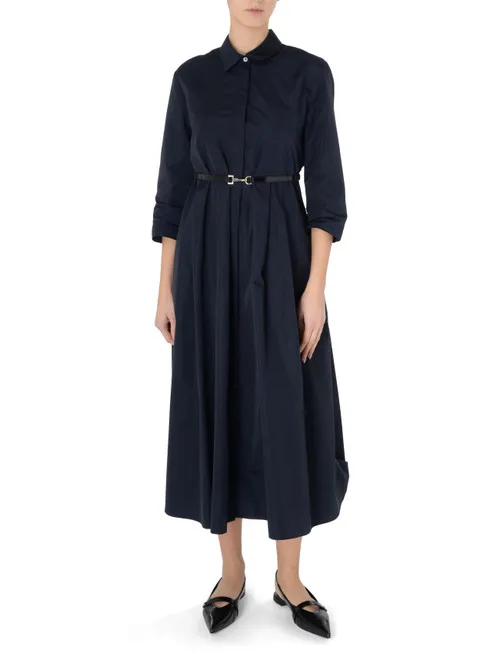 Abito chemisier  'S Max Mara Emilia in cotone blu