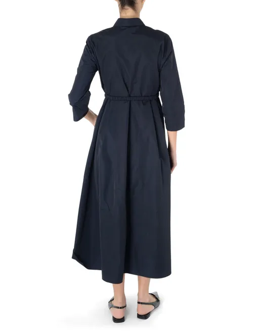 Abito chemisier  'S Max Mara Emilia in cotone blu