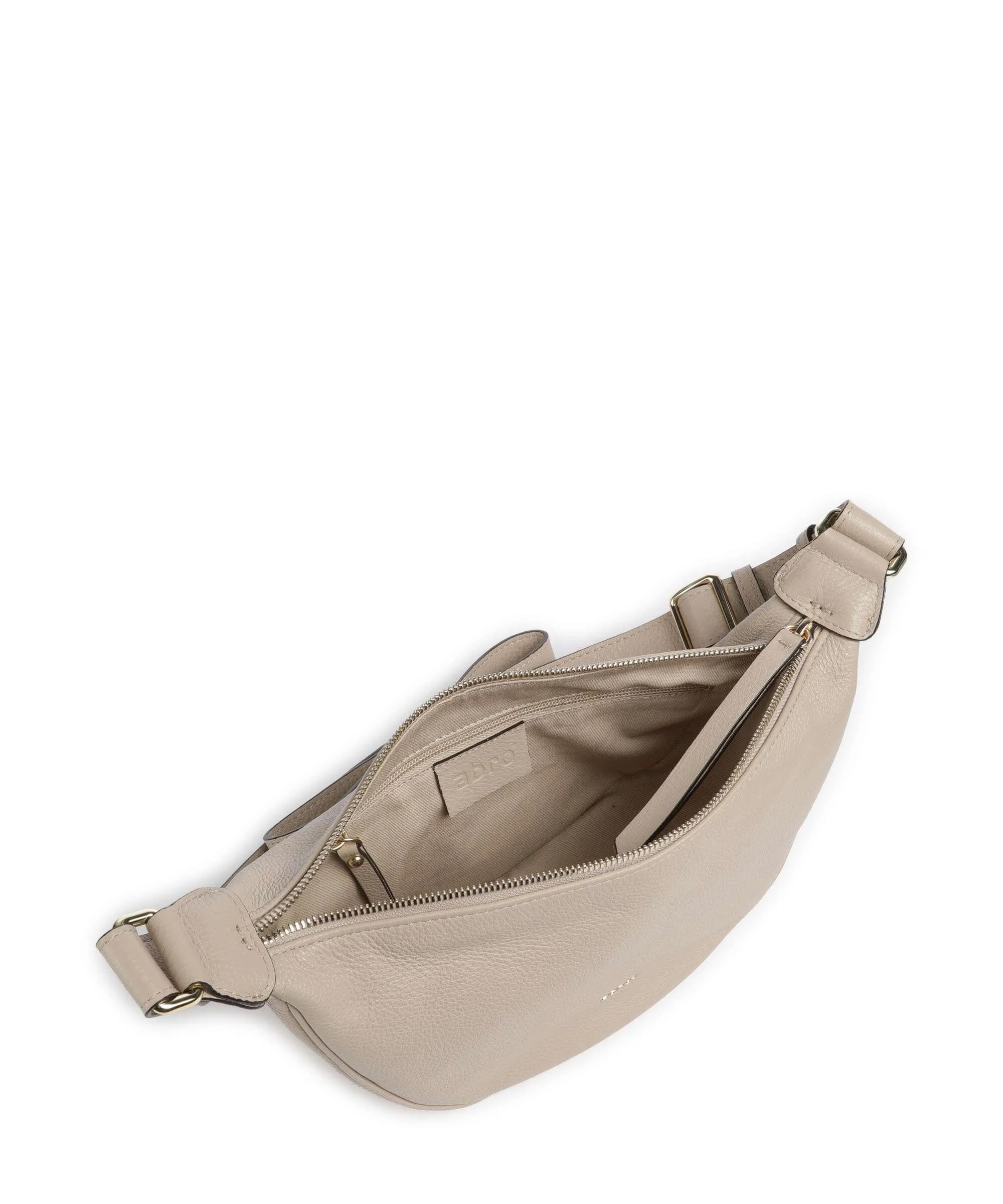  Abro Dalia By my Side Borsa a tracolla pelle di vacchetta grana sabbia  