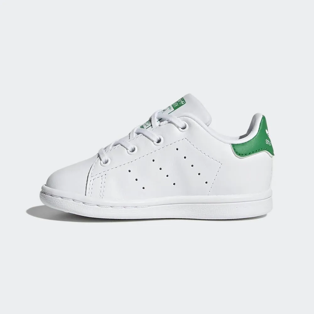 Adidas Originals scarpa sneakers da bambini Stan Smith BB2998 bianco-verde