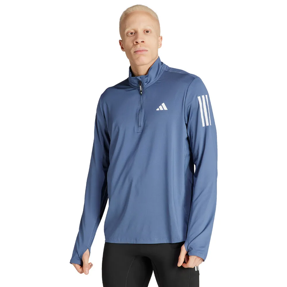 adidas Own The Run Mezza cerniera Top - SS24