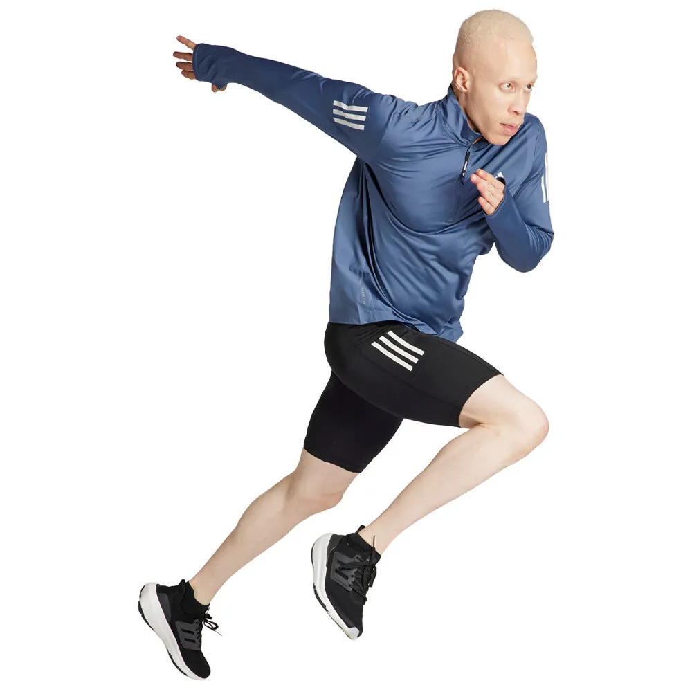 adidas Own The Run Mezza cerniera Top - SS24