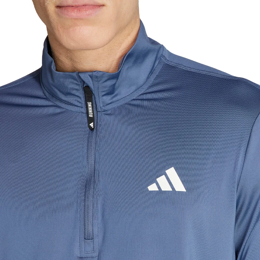 adidas Own The Run Mezza cerniera Top - SS24