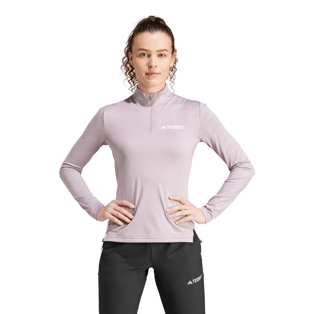 adidas Terrex Multi per donna Mezza cerniera Top - SS24