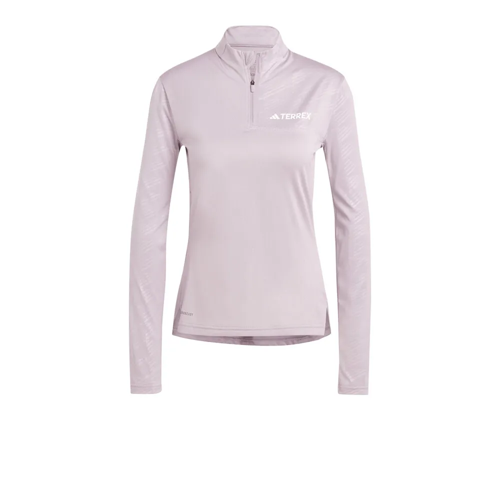 adidas Terrex Multi per donna Mezza cerniera Top - SS24