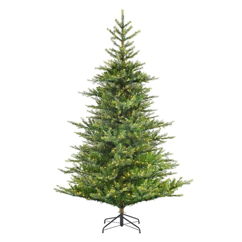 Albero di natale Pino 550 LED bianco caldo 210cm
