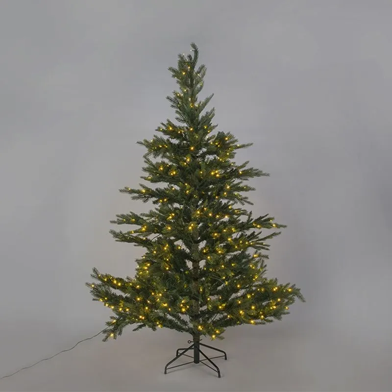 Albero di natale Pino 550 LED bianco caldo 210cm