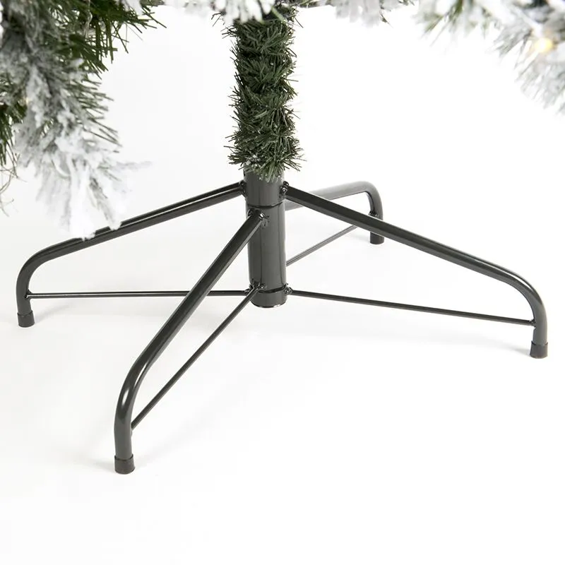Albero di Natale PINO con neve a LED bianco caldo 1,8m