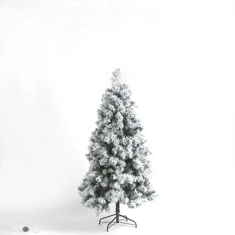 Albero di Natale PINO con neve a LED bianco caldo 1,8m