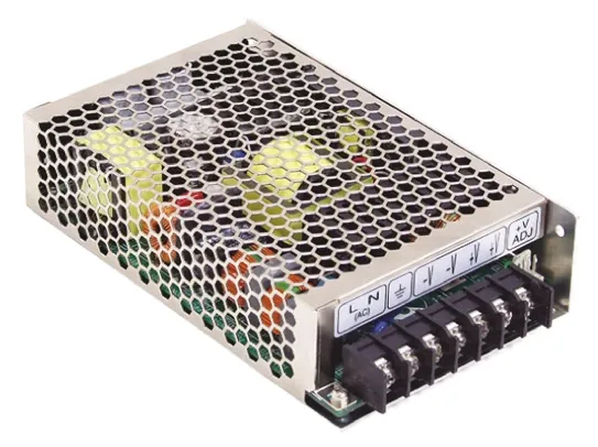 Alimentatore switching MEAN WELL MSP-100-5, 85W, ingresso 120 → 370 V dc, 85 → 264 V ac, uscita 5V cc, 17A