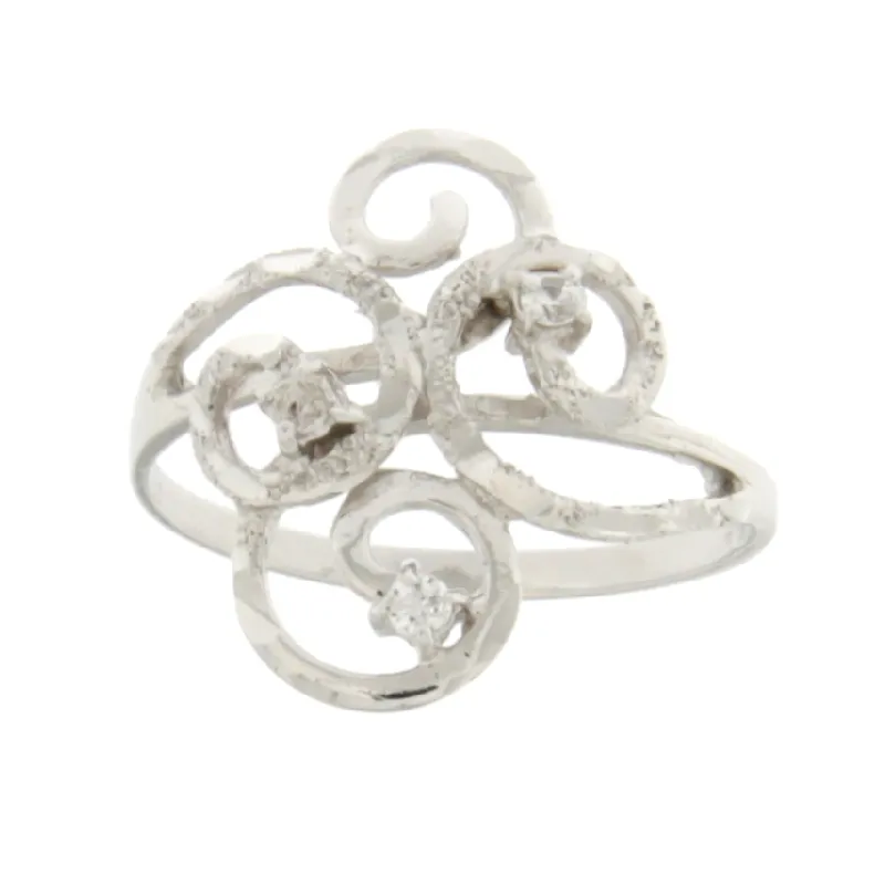 Anello Donna Oro Bianco GL100983