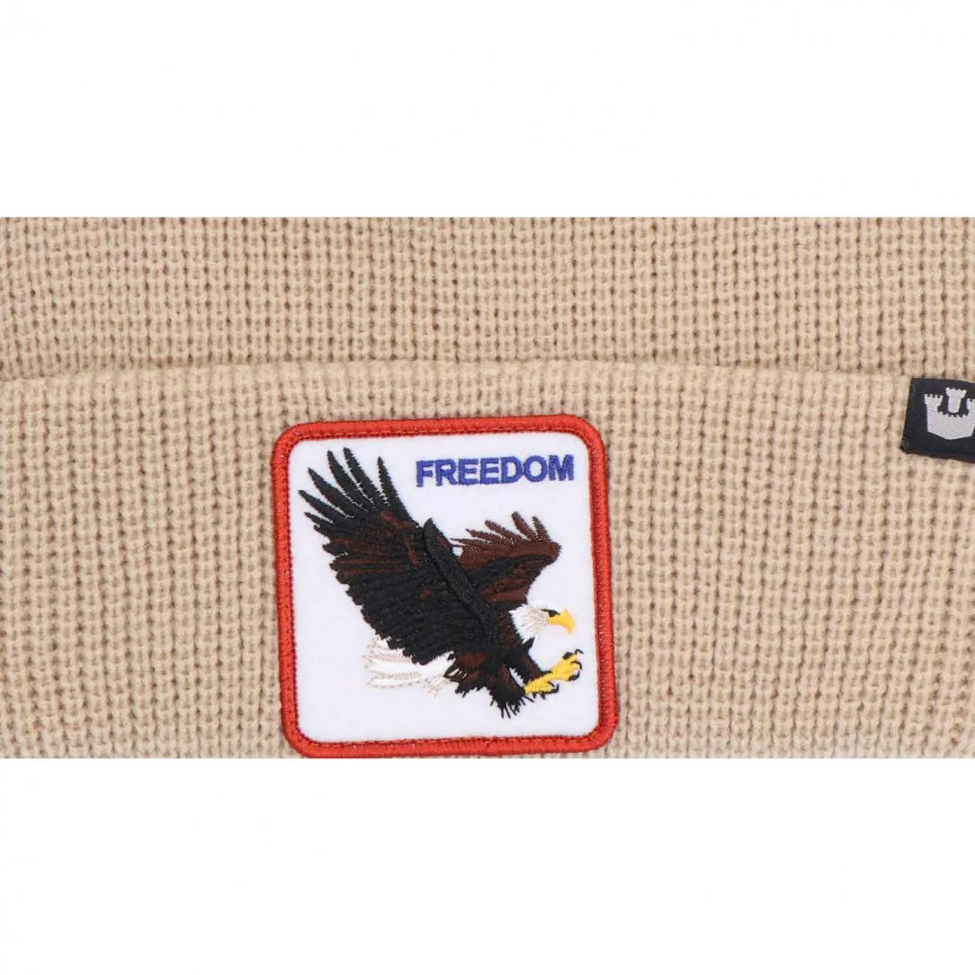 ANIMAL BEANIES Beige Freedom
