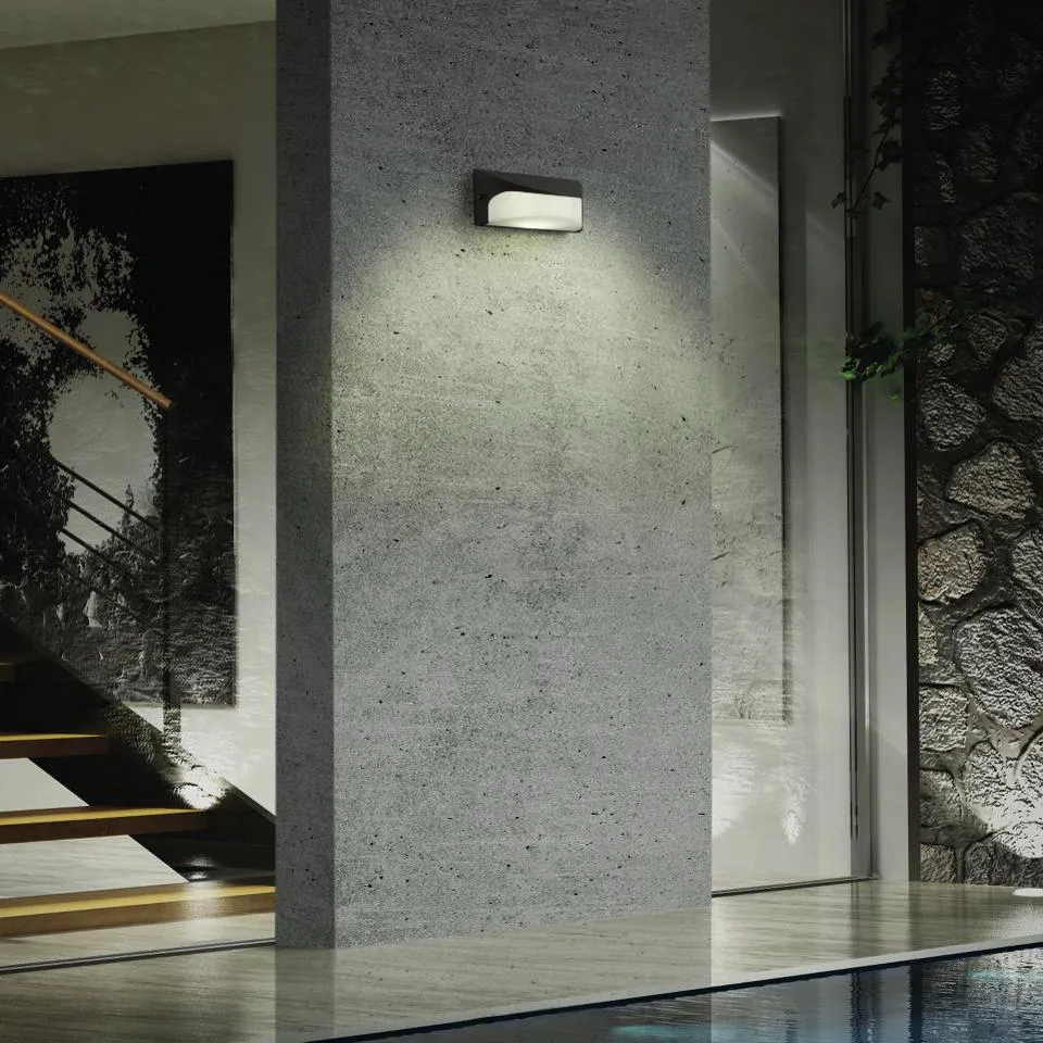 Applique da Esterno SOVIL – DOME Alluminio Bianco LED 3000K