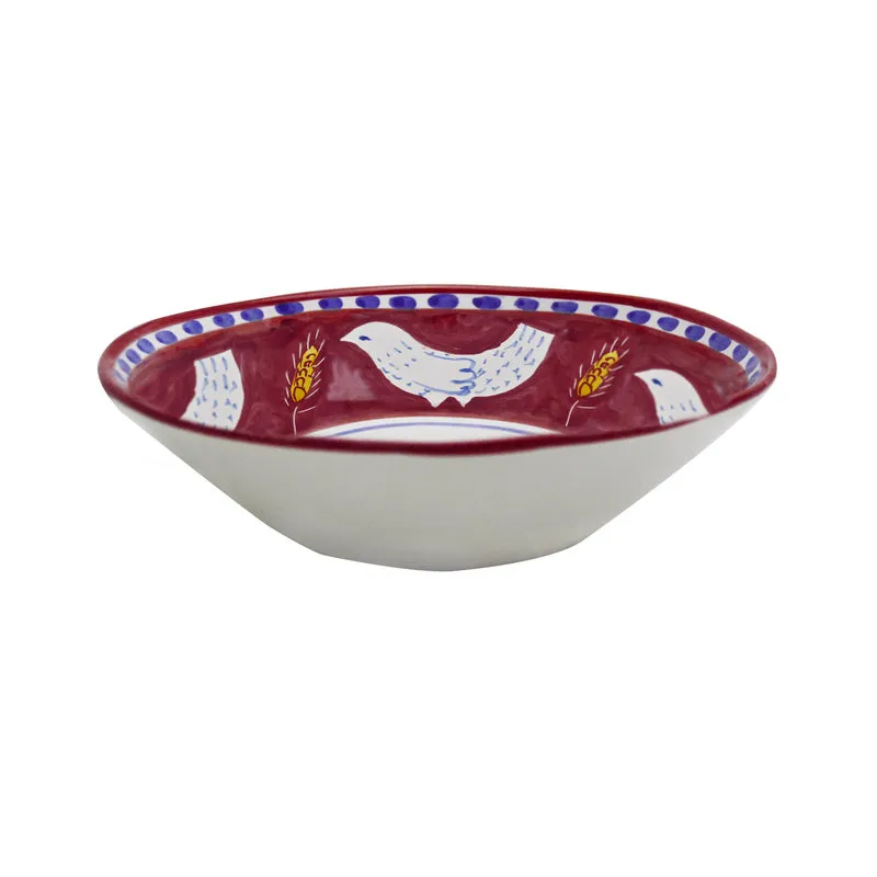 Arcucci Materia piuma bordeaux insalatiera 32 cm
