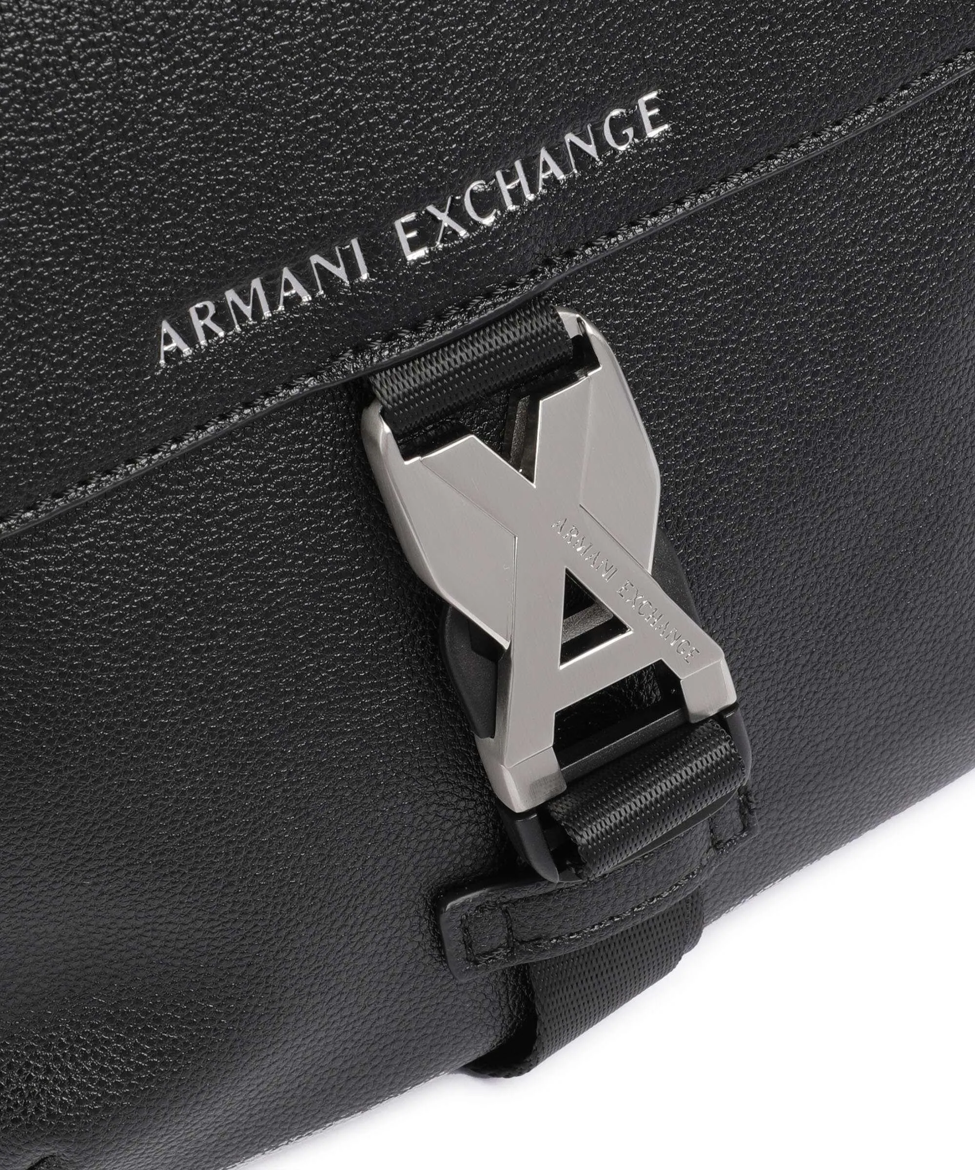  Armani Exchange Borsa a tracolla pelle sintetica nero  