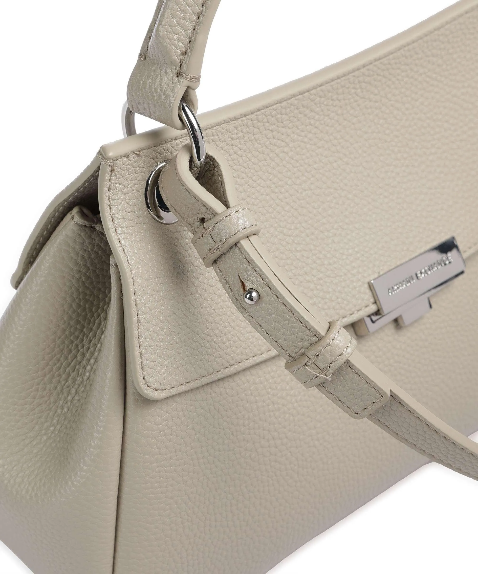  Armani Exchange Wave M Borsa a mano pelle sintetica beige  