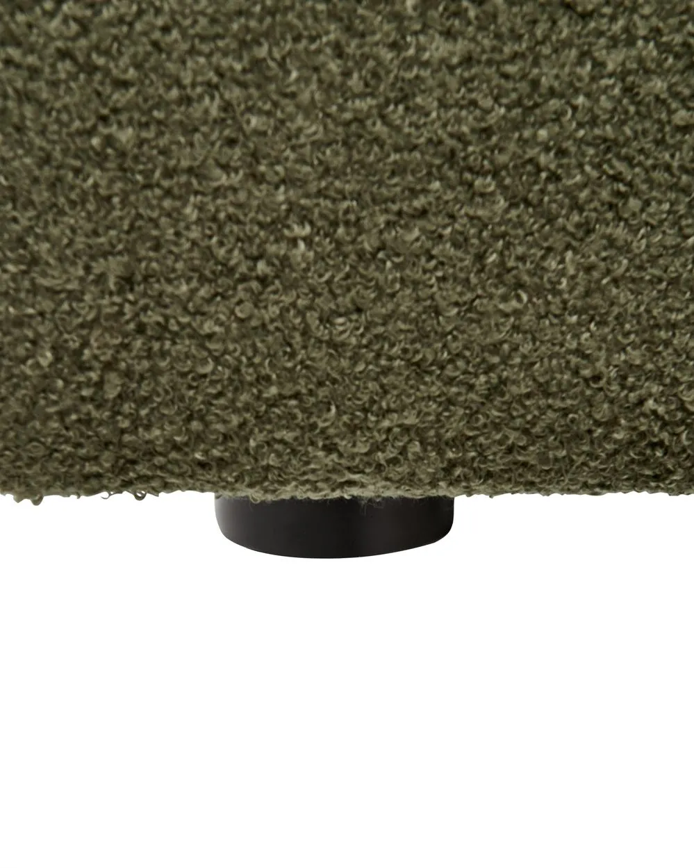 Armchair AGERUP Boucle Dark Green