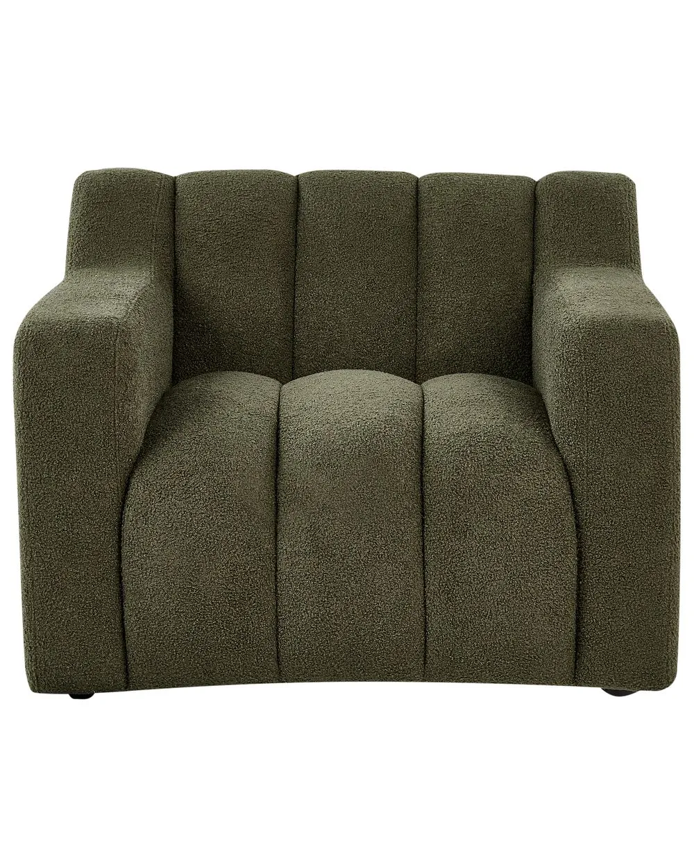 Armchair AGERUP Boucle Dark Green