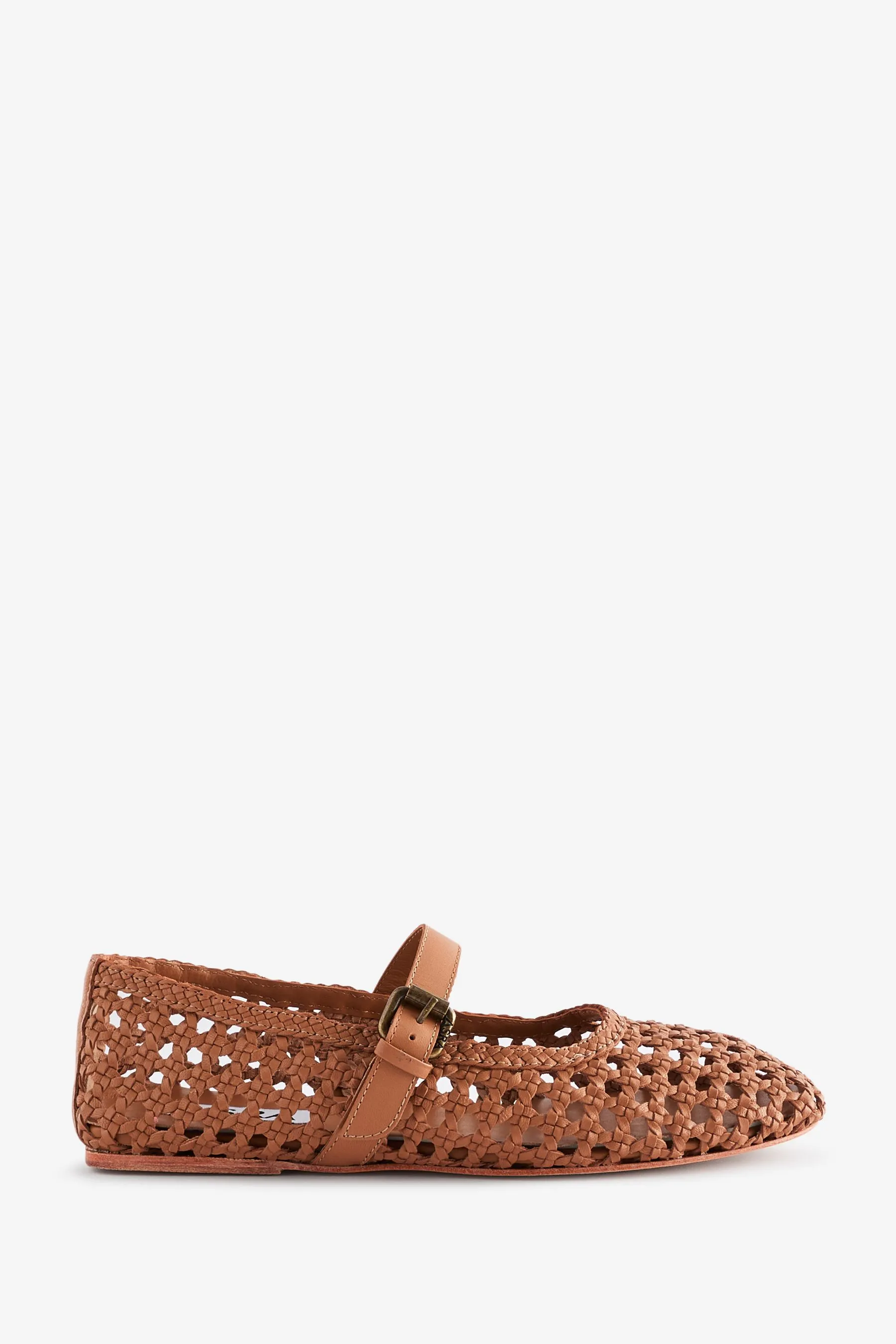 ASRA - London - Marrone - Nash - Ballerine Scarpe con cinturino scamosciato