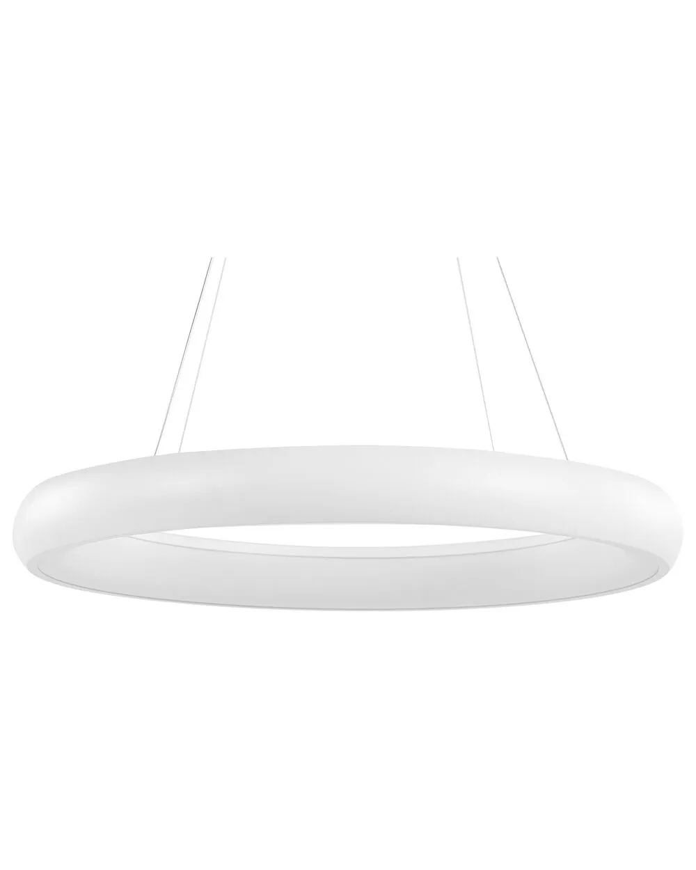 BAGO Lampadario a LED Bianco Metallo