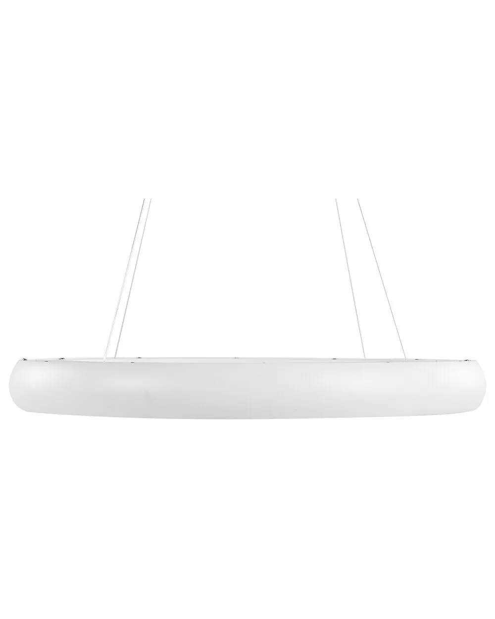 BAGO Lampadario a LED Bianco Metallo