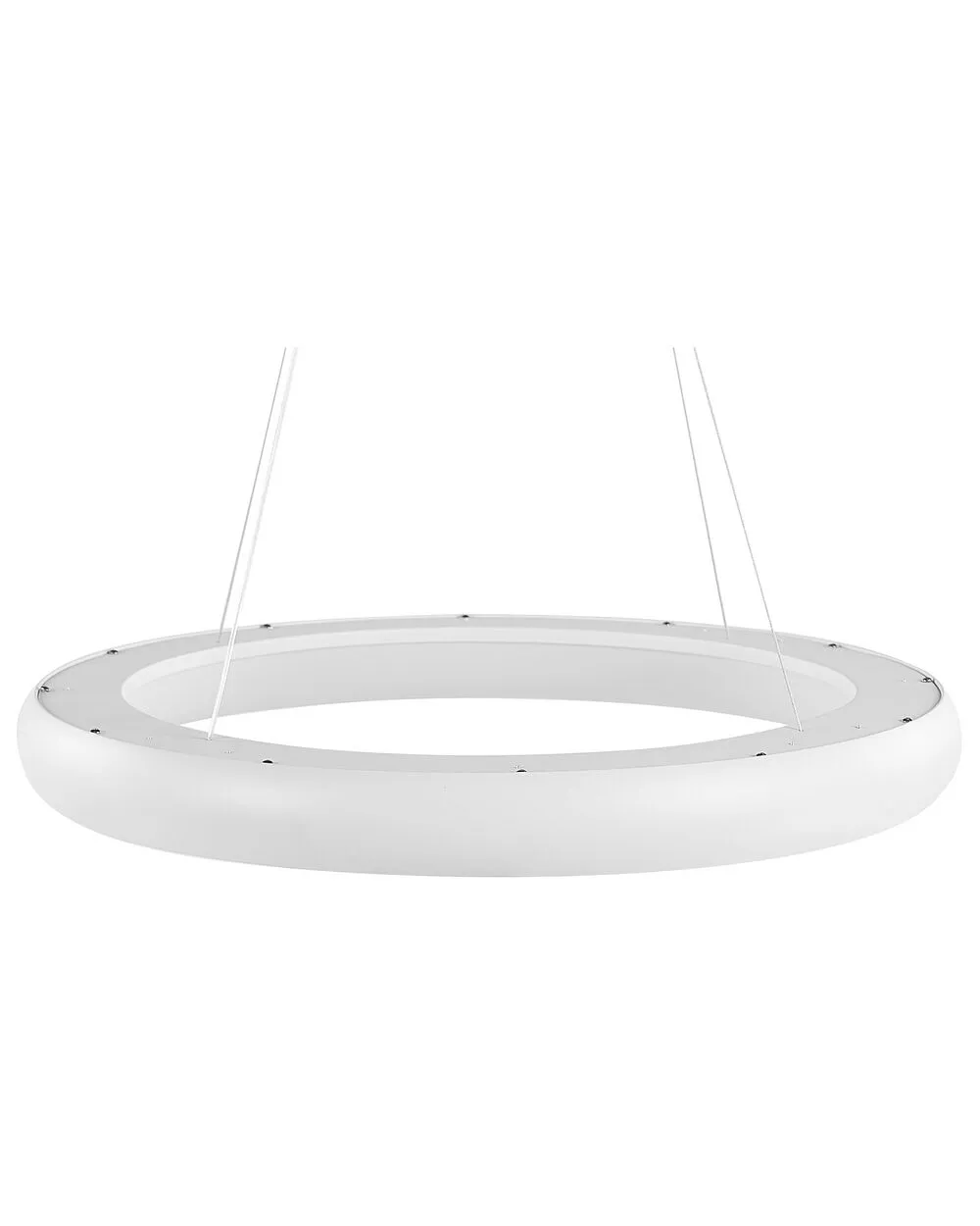 BAGO Lampadario a LED Bianco Metallo