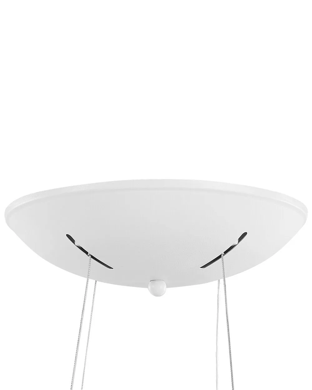 BAGO Lampadario a LED Bianco Metallo