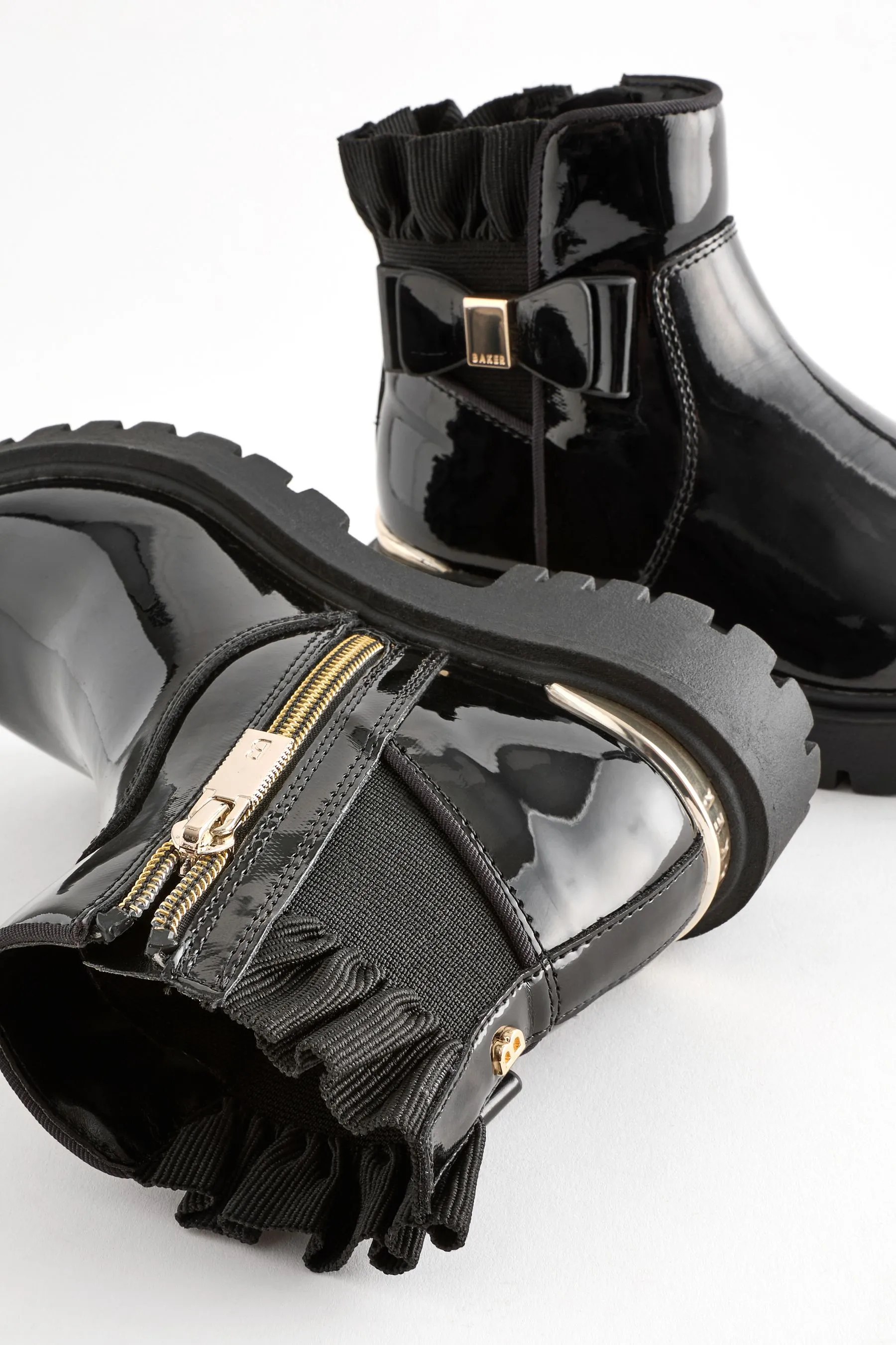 Baker by Ted Baker Stivali Chelsea Bambina con Farfallino    
