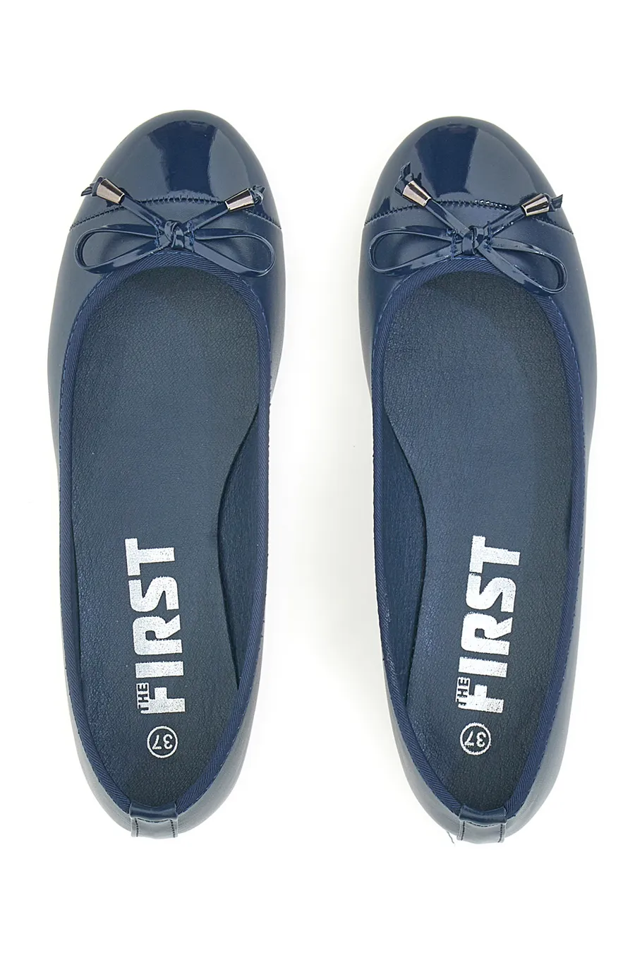 Ballerine Blu Con Fiocco da Donna The First 1070