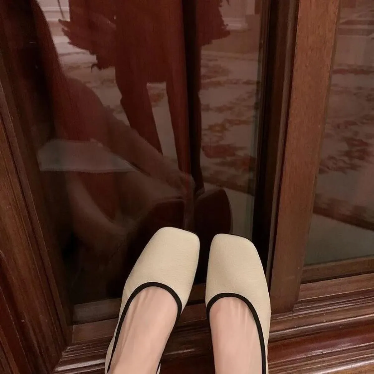 Ballerine da donna Moda Elegante Slip On Scarpe 2024 Primavera Donna Comfort Street Style Suola Morbida Ballerine Sh