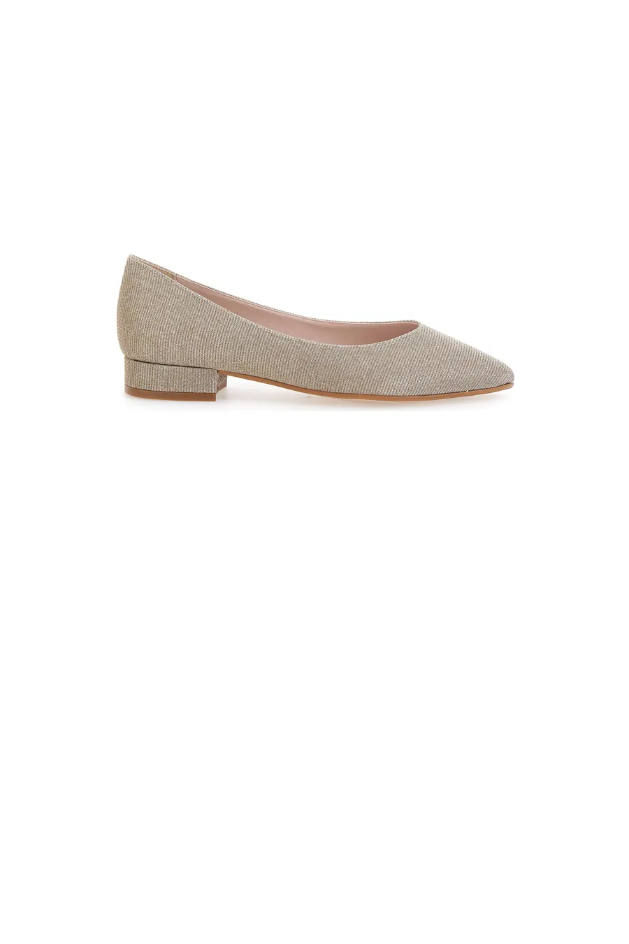 Ballerine Oro a Punta Pittarello Glam 3890