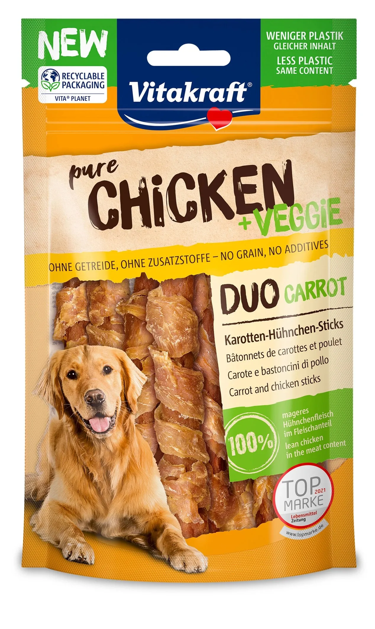 Bastoncini carote&pollo Chicken Veggie 80 g