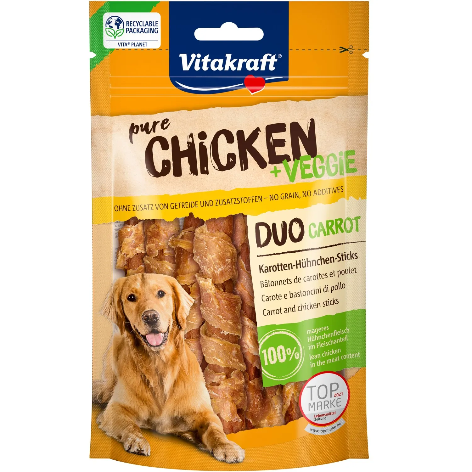 Bastoncini carote&pollo Chicken Veggie 80 g