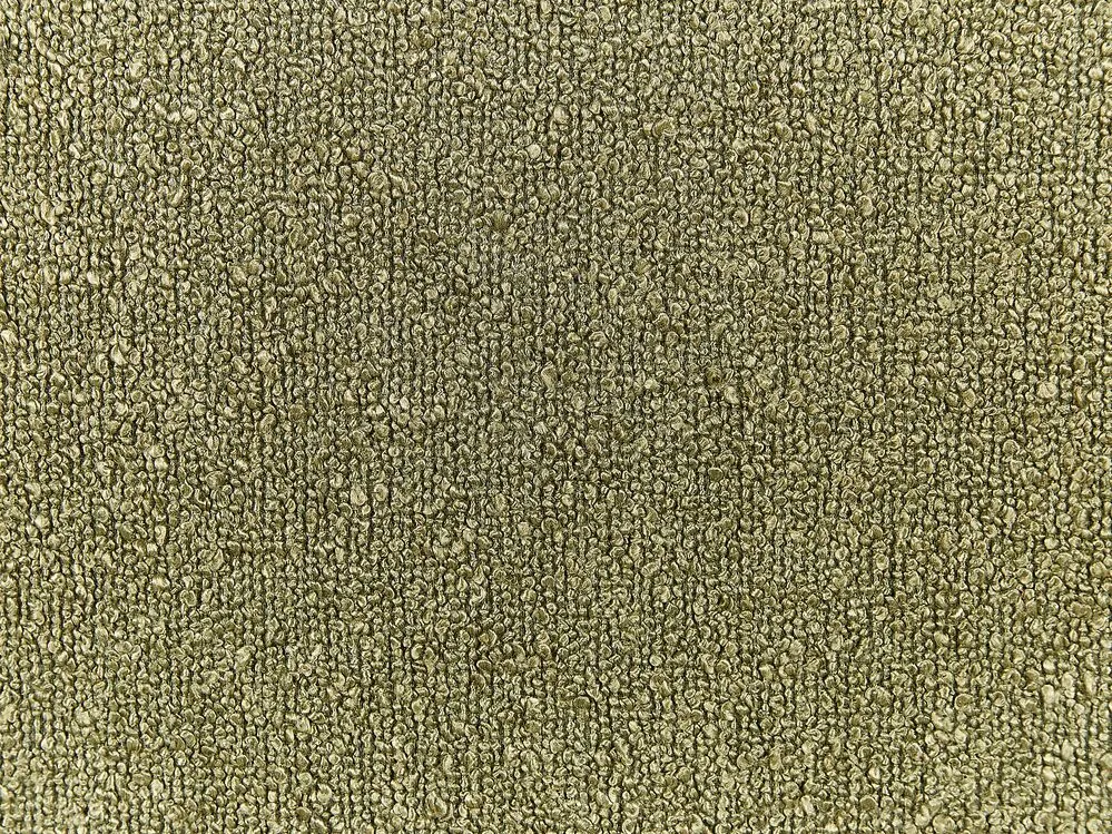 Bed Boucle MARGUT 160 x 200 cm (EU King Size) Olive Green
