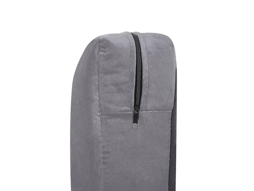 BERNES Rivestimento per poltrona Grigio Velluto