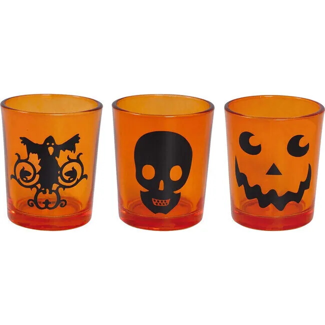 Bicchieri Halloween Shot 6,5 x 5 cm - 3 pz.