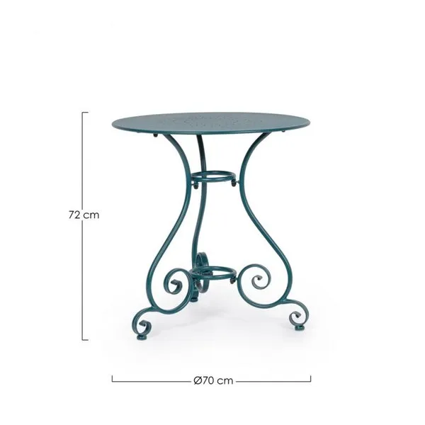 Bizzotto outdoor Tavolo Etienne ocean d70