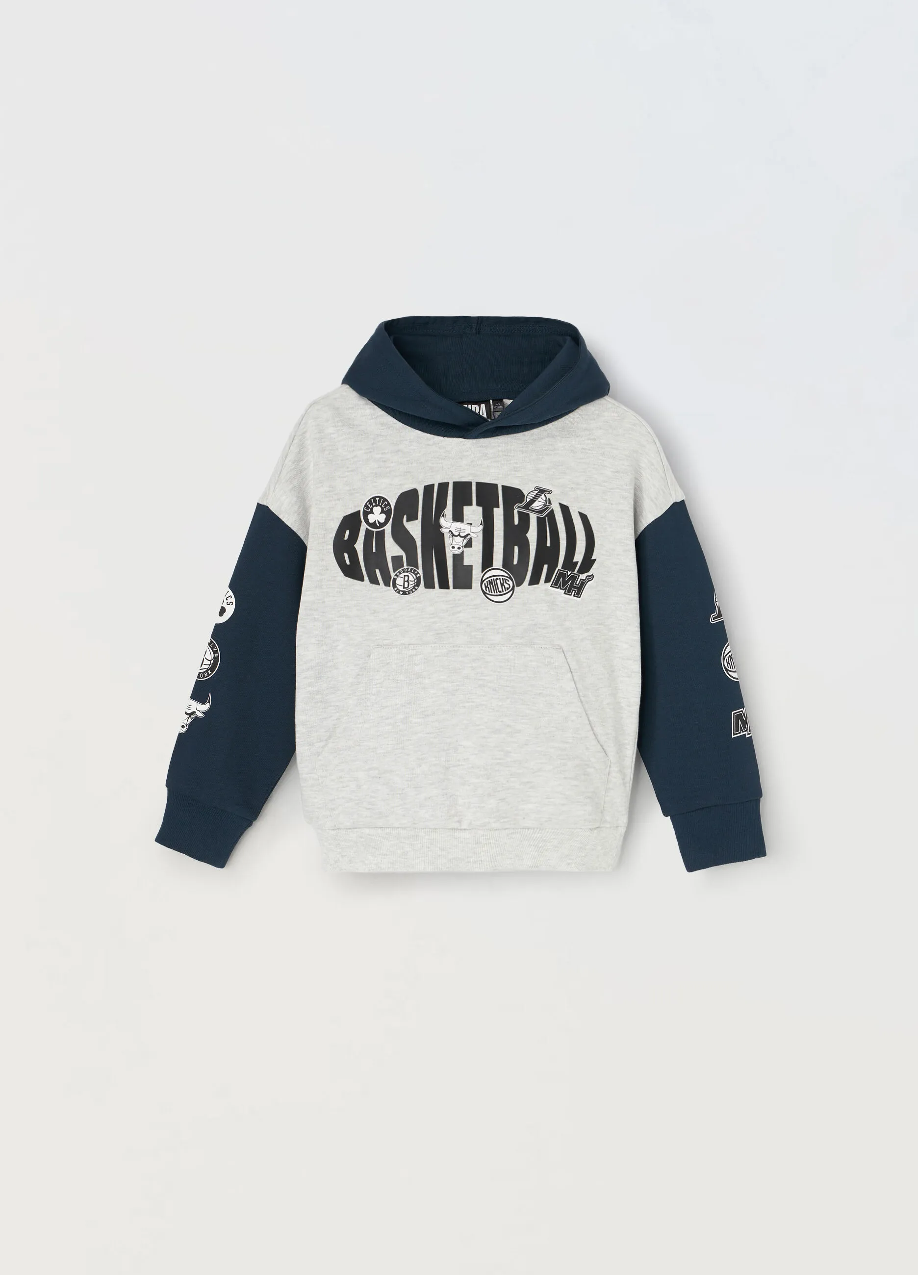 BLUKIDS  Felpa in french terry di cotone bambino