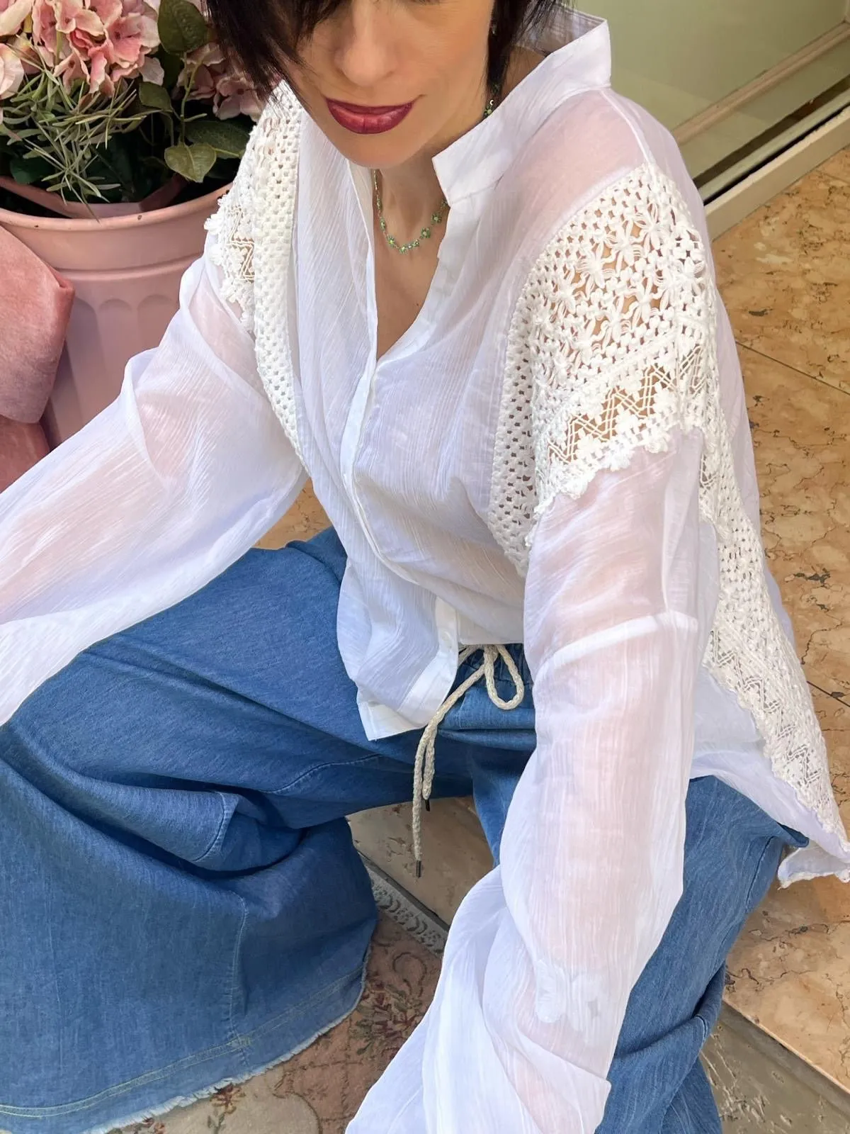 Blusa Léa White