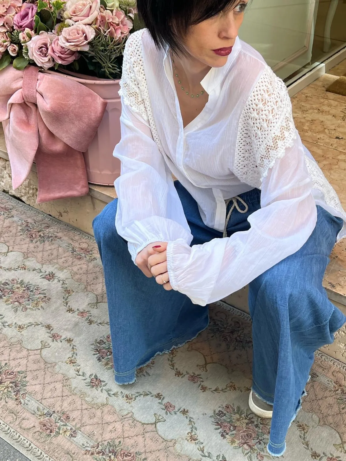 Blusa Léa White