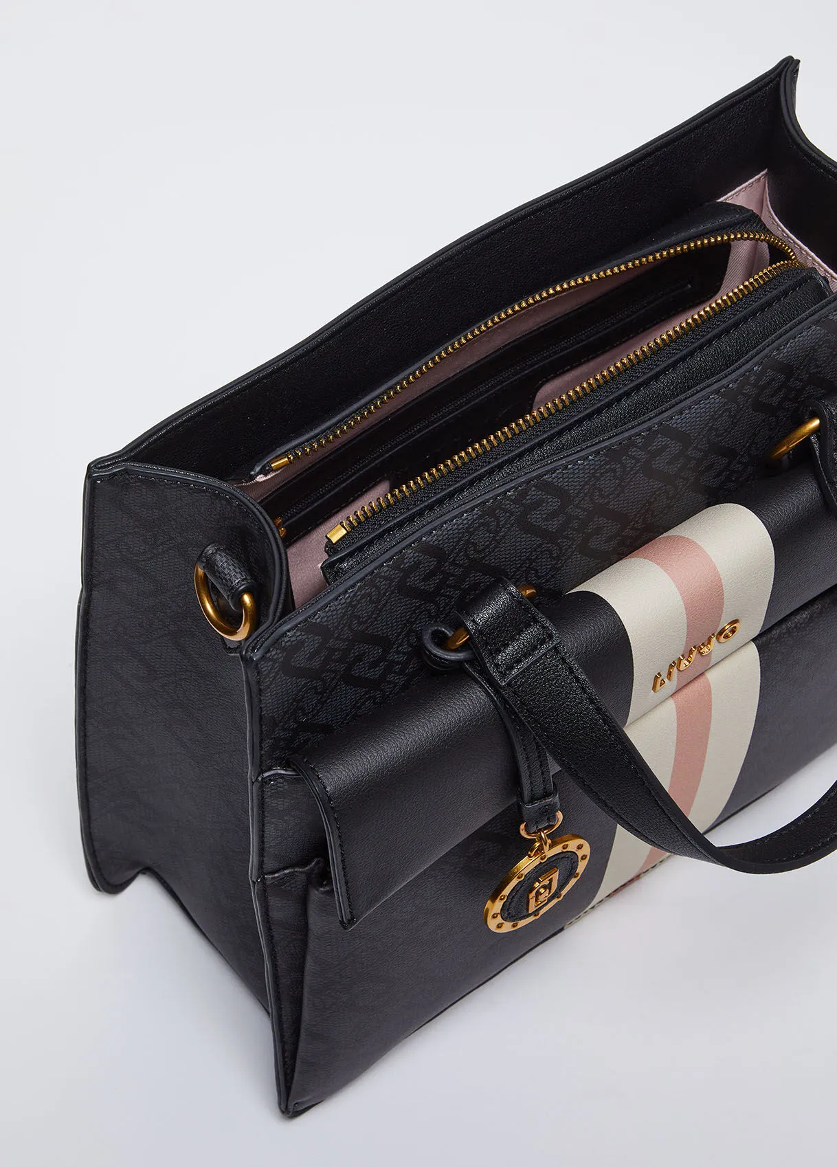 Borsa a mano con logo