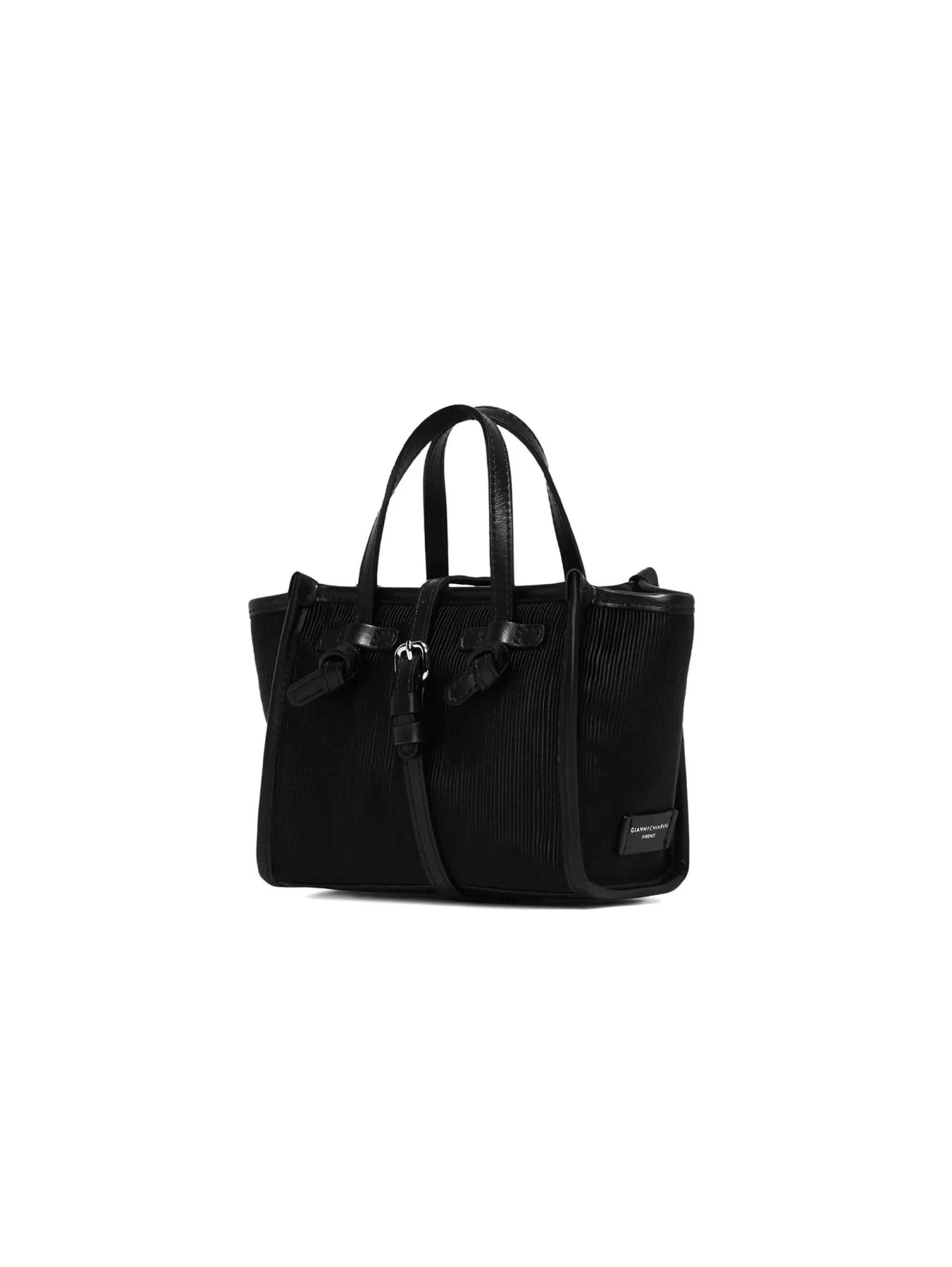 Borsa a Mano con Pieghe Miss Marcella Nero