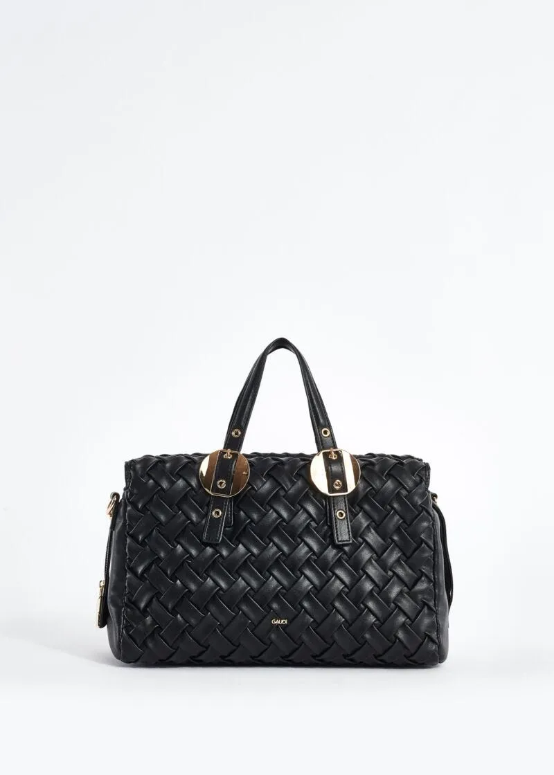 Borsa a mano intrecciata