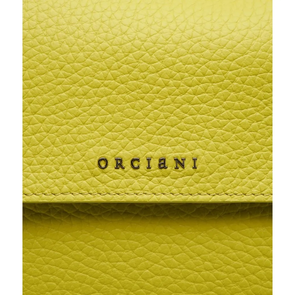 Borsa a mano Sveva medium giallo