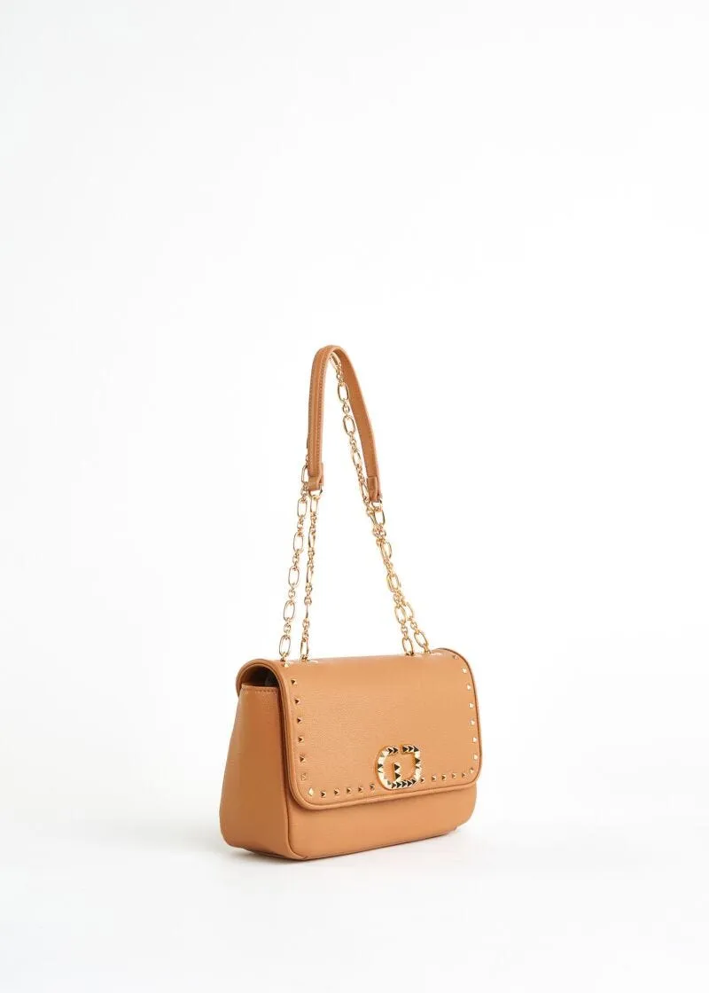 Borsa a spalla con borchie
