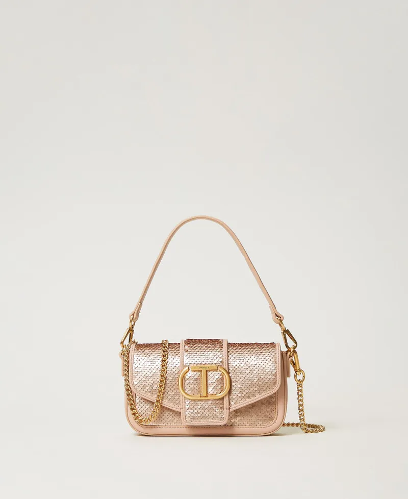 Borsa a tracolla 'Amie' con paillettes